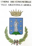 Emblema Unione dei Comuni Unione dei comuni delle Valli Argentina e Armea (Imperia)